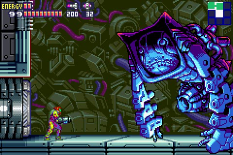 Metroid Fusion Screenshot Metroid Fusion Screenshot
