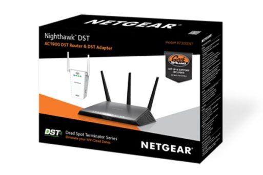 Netgear Nighthawk R7300 Router and DST Adapter (2)