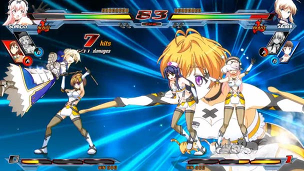 Nitroplus Blasterz Heroines Infinite Duel